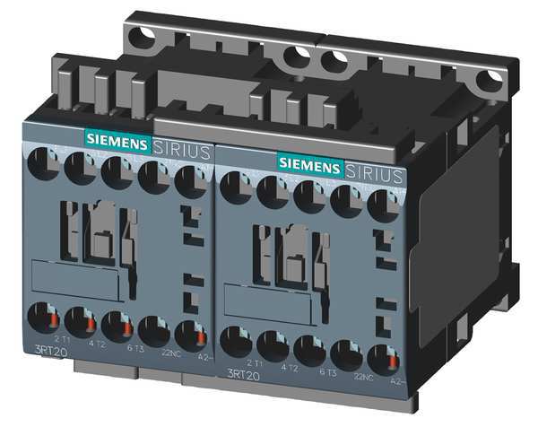 IEC Magnetic Contactor, 3 Poles, 24 V DC, 7 A, Reversing: Yes