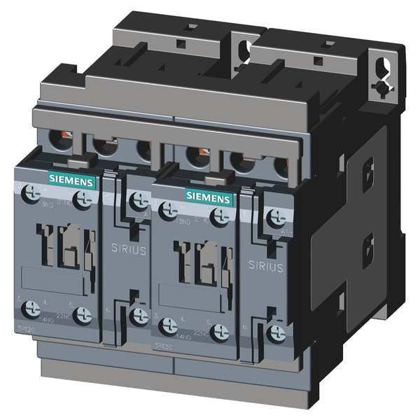 IEC Magnetic Contactor, 3 Poles, 220/240 V AC, 25 A, Reversing: Yes