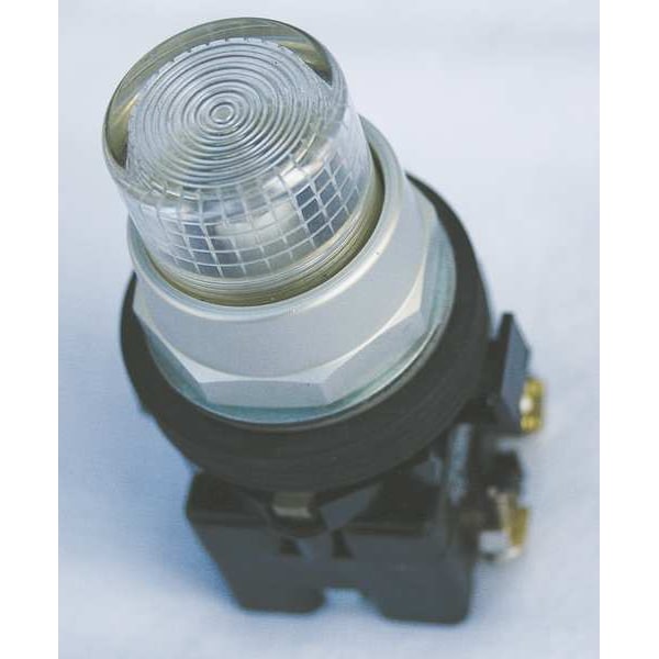 Illuminated Push Button, 30 mm, 2NO/2NC, Clear