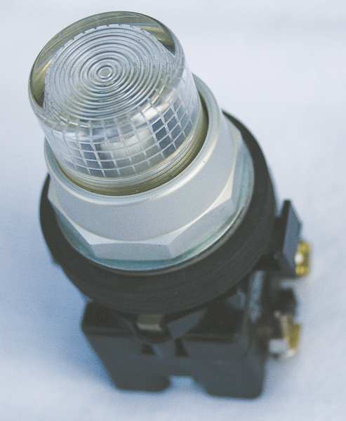 Illuminated Push Button Operator, 30 mm, Clear