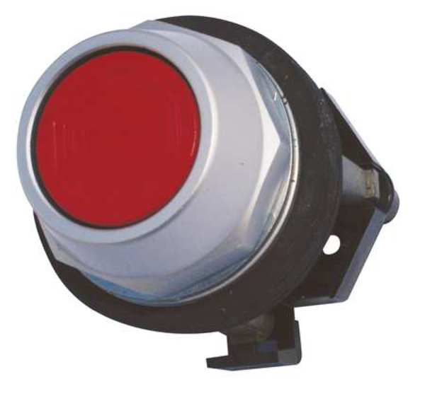 Non-Illuminated Push Button, 30 mm, 1NO/1NC, Red