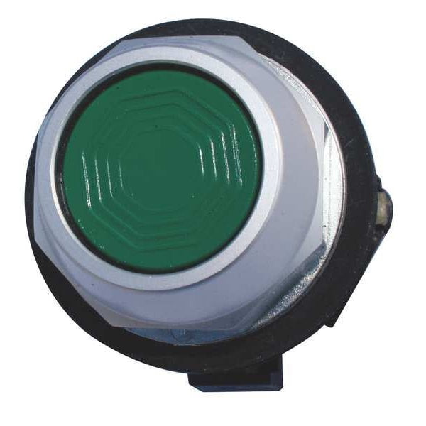 Non-Illuminated Push Button, 30 mm, 1NO, Green