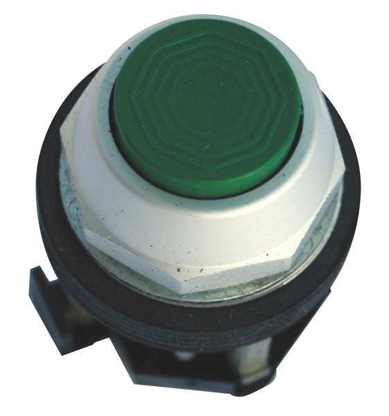Non-Illuminated Push Button, 30 mm, 1NO, Green