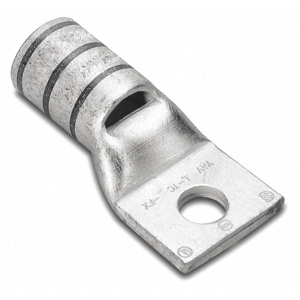 HD Compression Terminal, 4AWG, 1/2