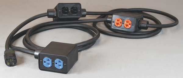 30 ft. 12/3 6-Outlet Dead End Power Stringer SOOW