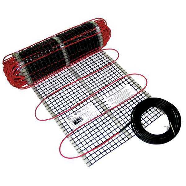 Electric Floor Heating Mat, 100 ft. L