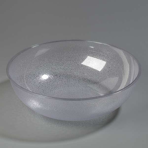 Pebbled Bowl, 18 qt., Clear PK4