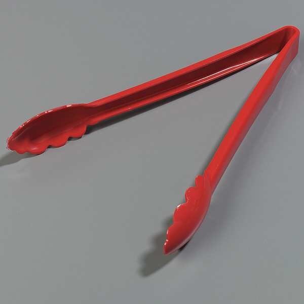 Utility Tong, Red, 11.75 In, PK12
