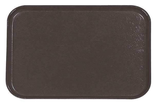 Glasteel Tray, 18 x 14, Black, PK12