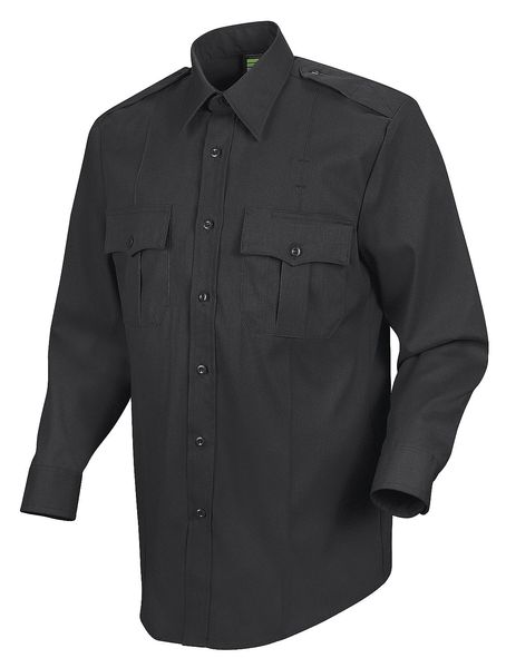 Sentry Plus Shirt, Black, Neck 17 In.