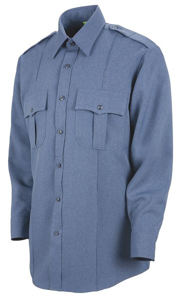 Sentry Plus Shirt, Blue, Neck 18-1/2 In.