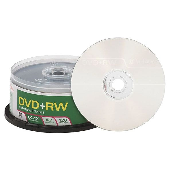 DVD+RW Disc, 4.70 GB, 120 min, 4x, PK30