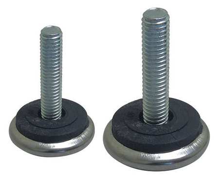 Furniture Glides, Screw-In, Rd, 1-9/16