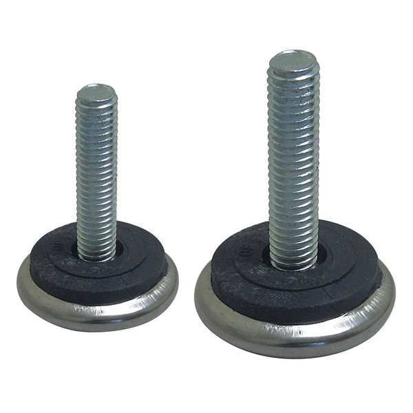Furniture Glides, Screw-In, Rd, 1-9/16