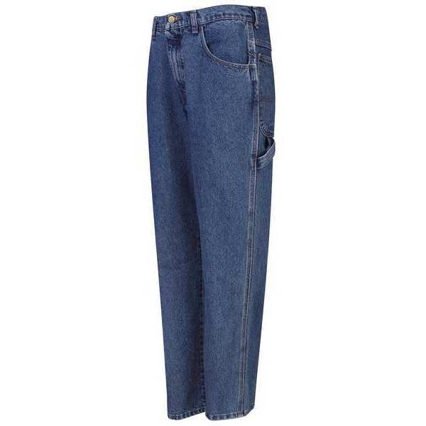 Loose Fit Jeans, Stonewash, Size38x34 In