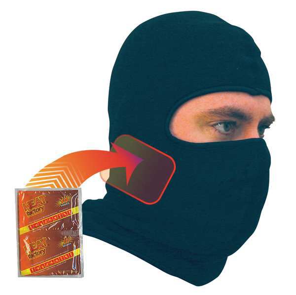 Heated Balaclava, Black, Universal