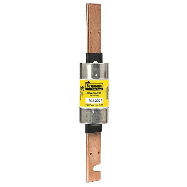Solar Fuse, Fast Acting, 200 A, PVS-R Series, 600V AC, 600V DC, 9-5/8