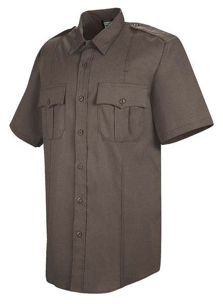 Sentry Shirt, Womens, SS, Brown, S