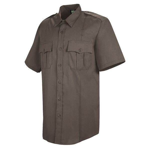 Sentry Shirt, Womens, SS, Brown, M