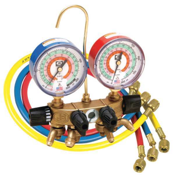Manifold Gauge, 4-Valve