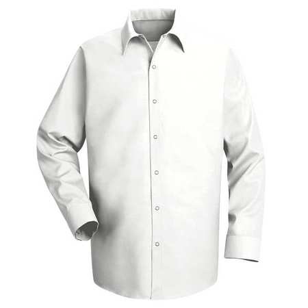 Long Sleeved Shirt, White, 65 per PET/35 per Ctn, LT