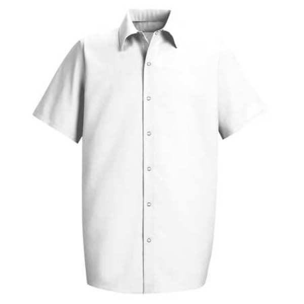 Shrt Slv, Wht, 65 per PET/35 per Ctn, 2XLT