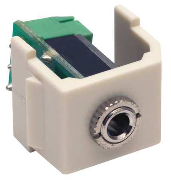 SnapFit Keystone Stereo Jack, 3.5mm, Screw