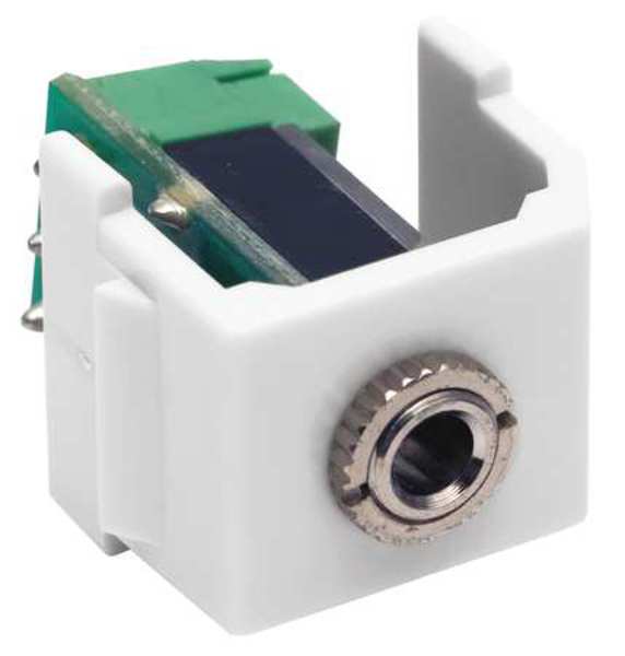SnapFit Keystone Stereo Jack, 3.5mm, Screw