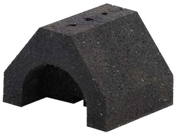 Pipe Support Base, 200 Lb Load, 4.8 In L