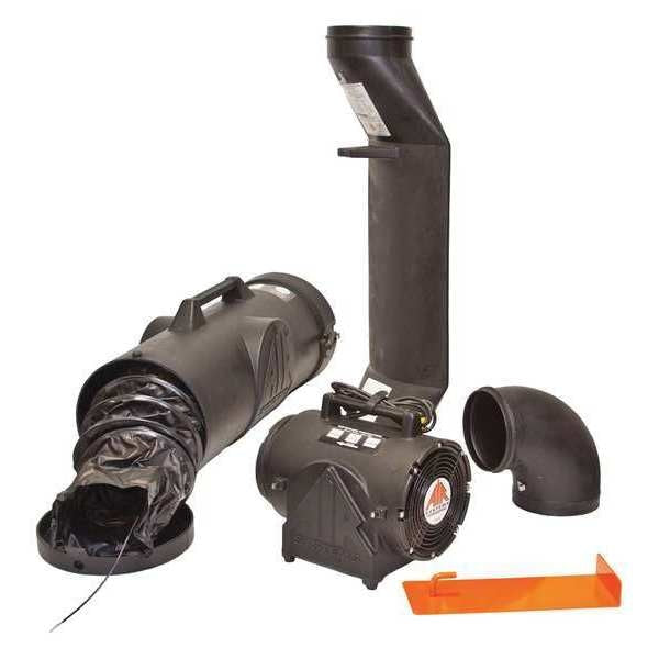 Conf Sp Fan Kt, Axial ExpPrf, 1/3HP, 115VAC