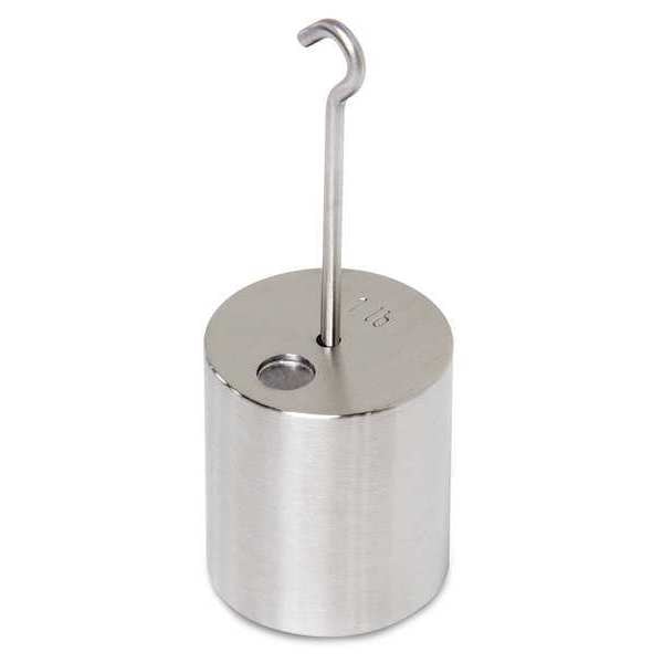Calibration Weight, 1 lb., Satin