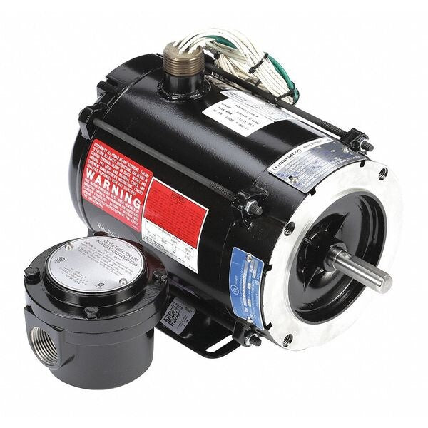 Vector Motor, 0.75 lb-ft, 1/4 HP, 230/460 V