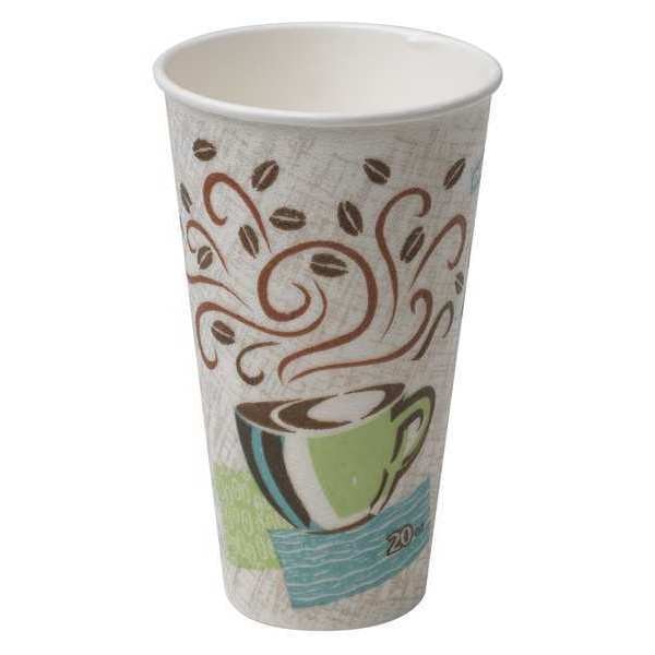 Disposable Hot cup 10 oz. White, Paper, Pk1000