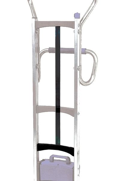 Hand Truck Center Bar, 30 in H, Aluminum