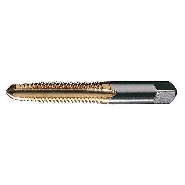 Straight Flute Hand Tap , #8-32 , Taper , 4 Flutes, UNC