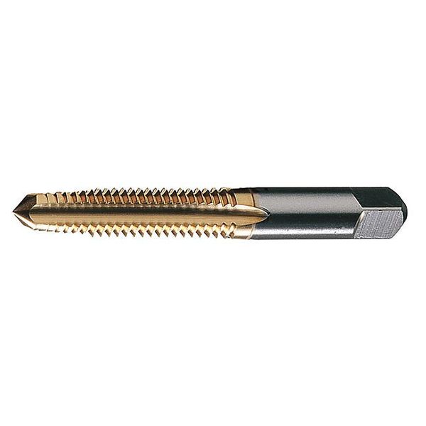 Straight Flute Hand Tap , #10-32 , Taper , 4 Flutes, UNF