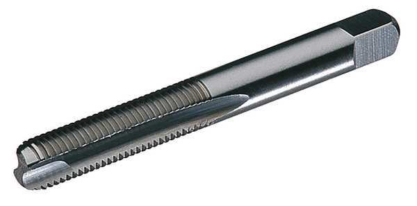 Spiral Point Tap, #5-40, Bottoming, UNC, 2 Flutes, Bright