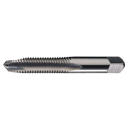 Spiral Point Tap, #12-24, Plug, UNC, 2 Flutes, Bright