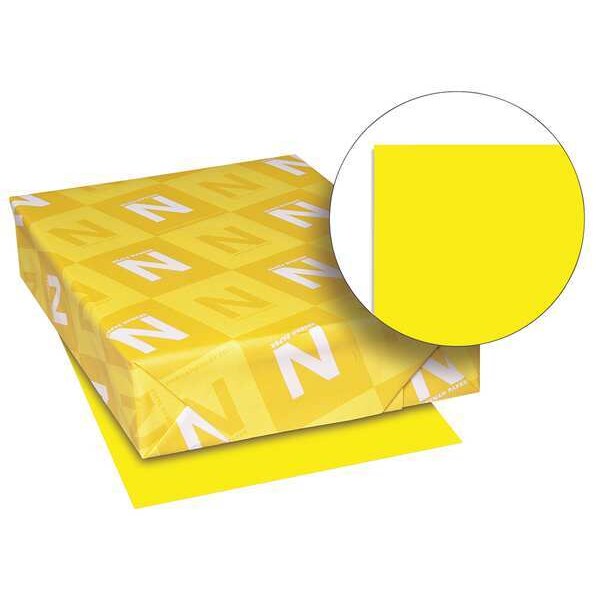 Card Stock, 8-1/2x11, Yellow, PK250