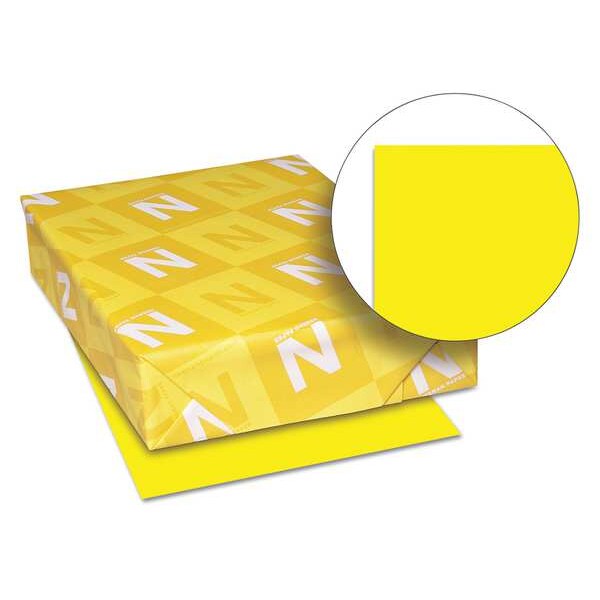 Multi Paper, 8-1/2 x 11 In, Yellow, PK500
