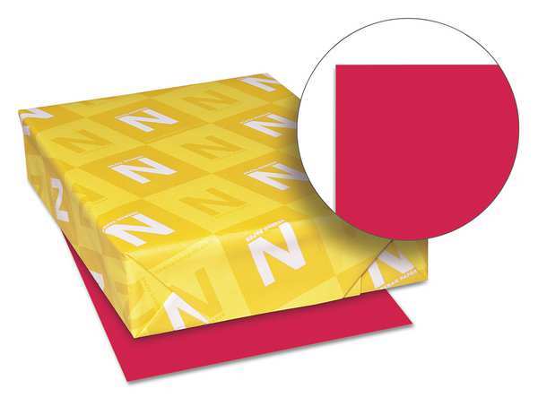 Multi Paper, 8-1/2 x 11 In, Red, PK500
