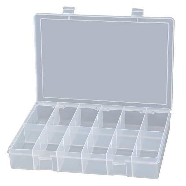 Compartment Box with 12 compartments, Plastic, 2-5/16