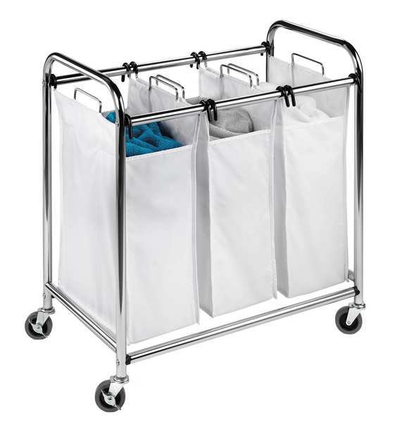 Laundry Sorter, 3-Compartment