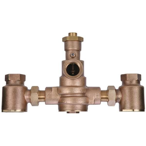 Mixing Valve, Brass, 64 gpm