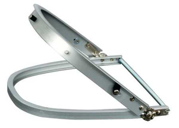 Faceshield Bracket, Aluminum, Silver