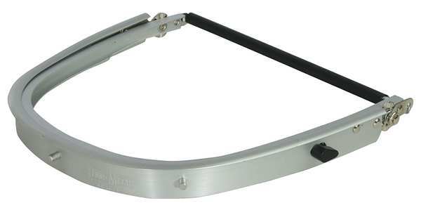 Faceshield Bracket, Aluminum, Silver