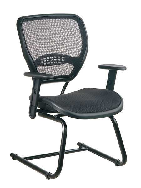 BlackVisitors Chair, 26 1/2