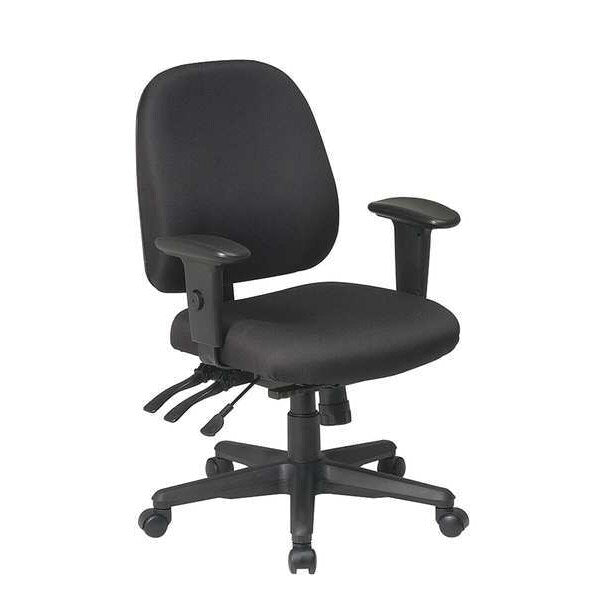 Desk Chair, Fabric, 3-1/2