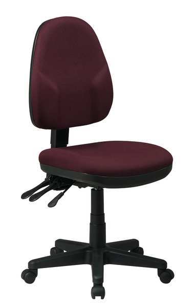 Desk Chair, Fabric, 20-1/2