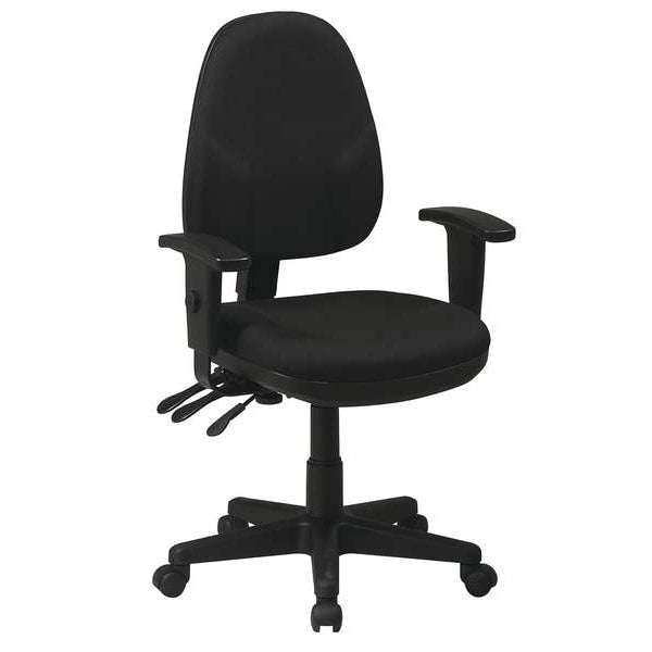Desk Chair, Fabric, 15-1/4